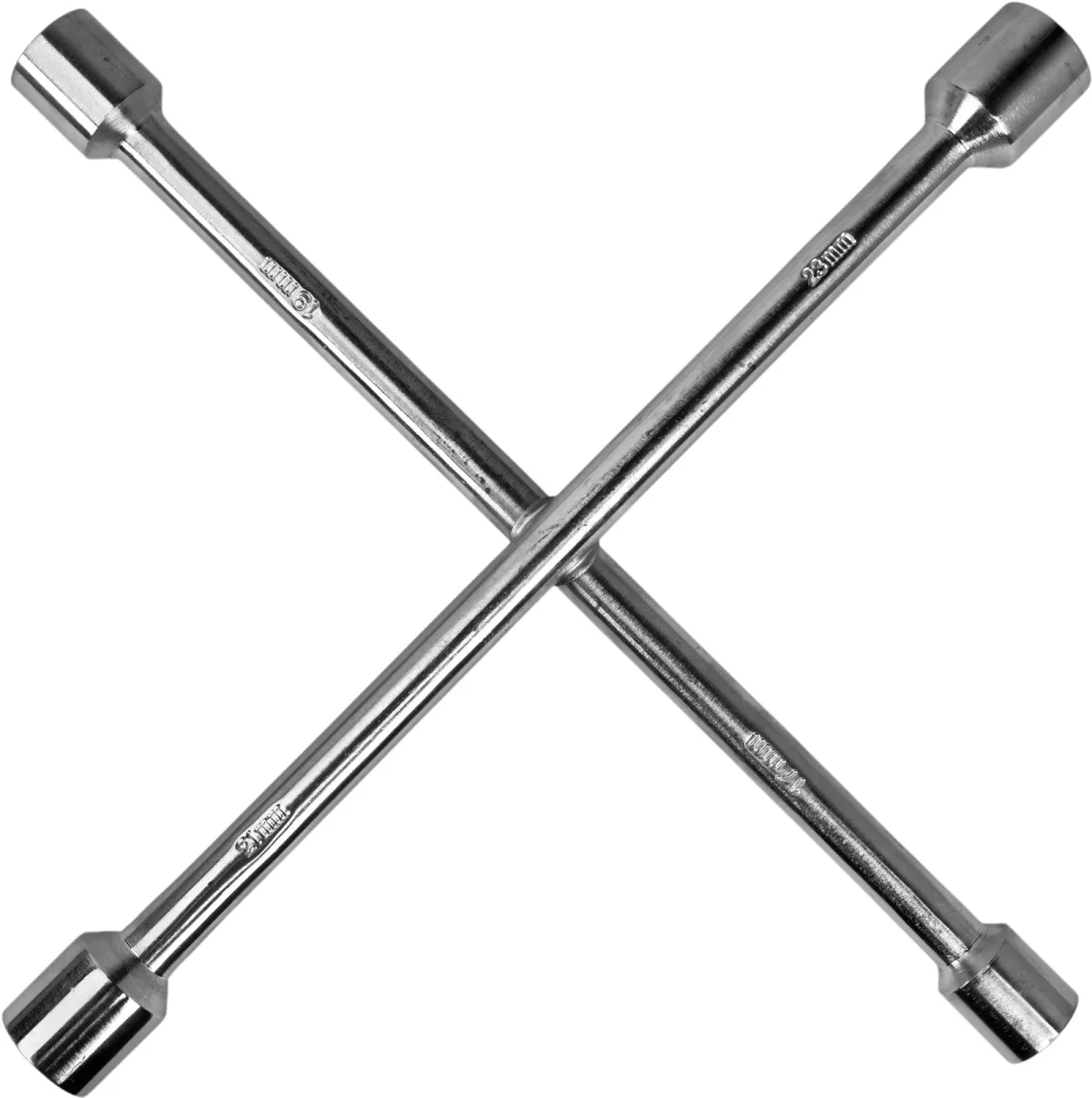 Kryžminis ratų raktas 17x19x21x23 mm KD10532