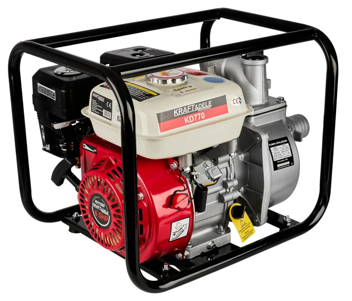 Benzininis vandens siurblys 5.5AG, 2col 600L/h KD770