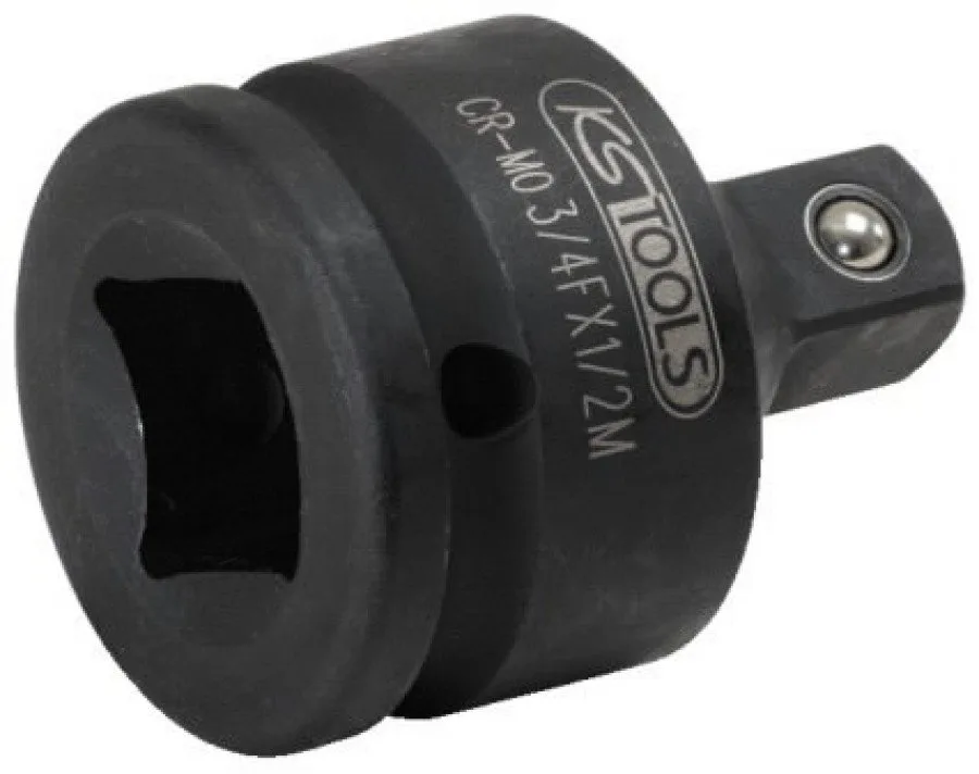 Smūginis adapteris F3/4"x1/2" M, KS Tools