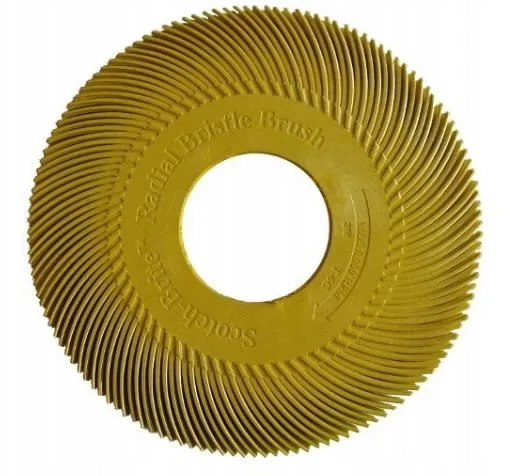Šepečių papildymas Bristle BB-ZB Type-C geltonas 150mm P80, 3M