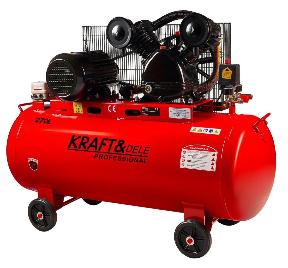 Tepalinis oro kompresorius 270 l, 400 V KD409