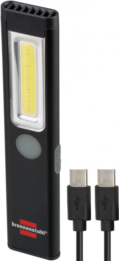 Rankinis šviestuvas PL 200 AC USB , įkraunamas, IP20, 200lm, Brennenstuhl