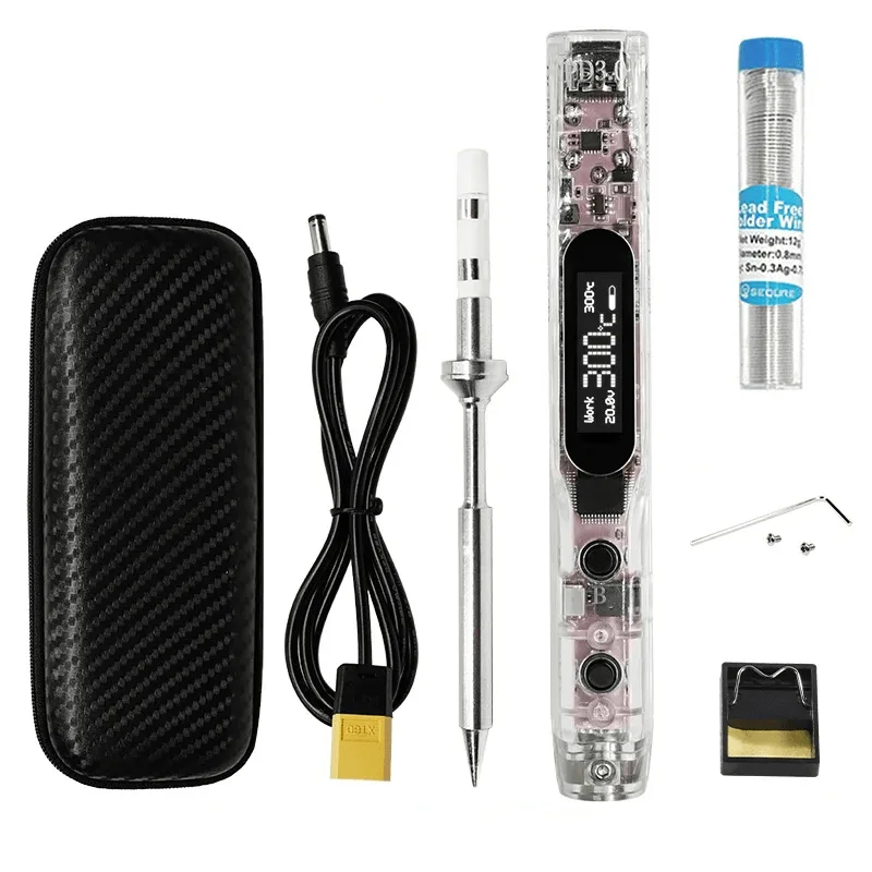SEQURE SI012 Pro Max OLED lituoklis su TS-B2 antgaliu