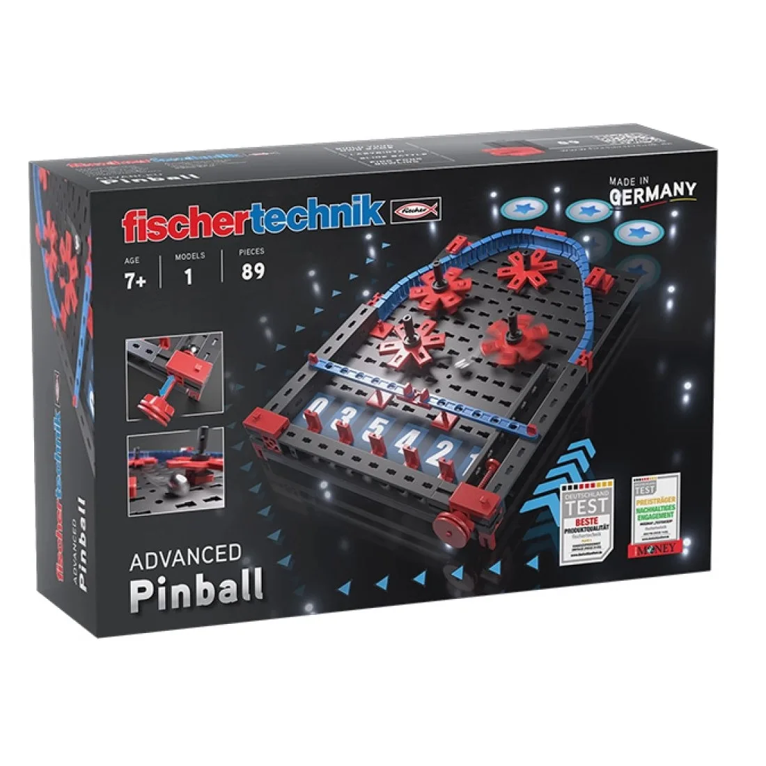 Fischertechnik Pinball konstruktorius