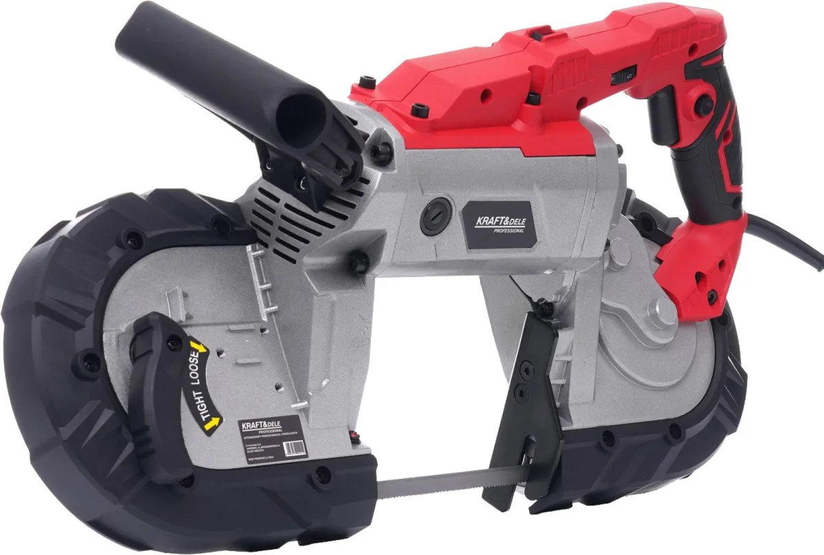 Nešiojamos juostinės metalo pjovimo staklės 1900W KD3037