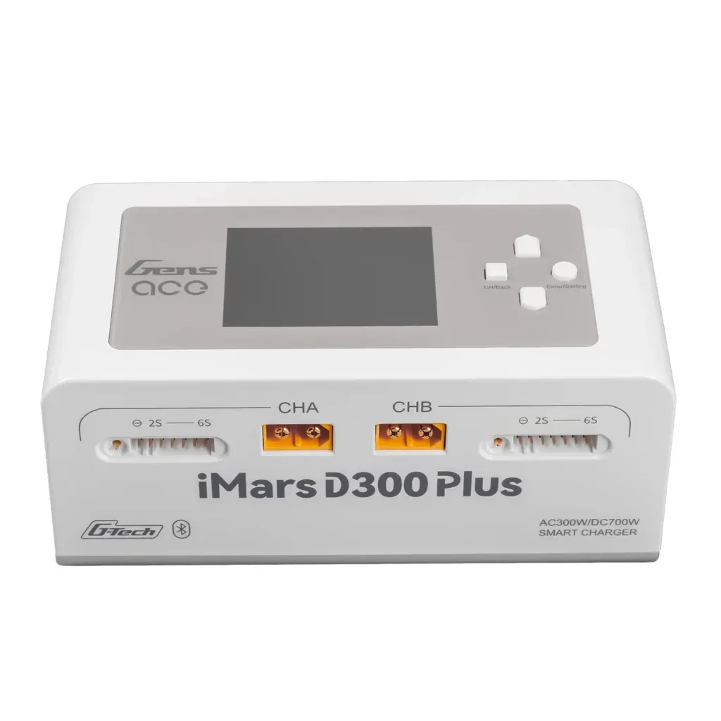 Gens ace iMars D300 Plus Smart Charger Dual Channel G-tech