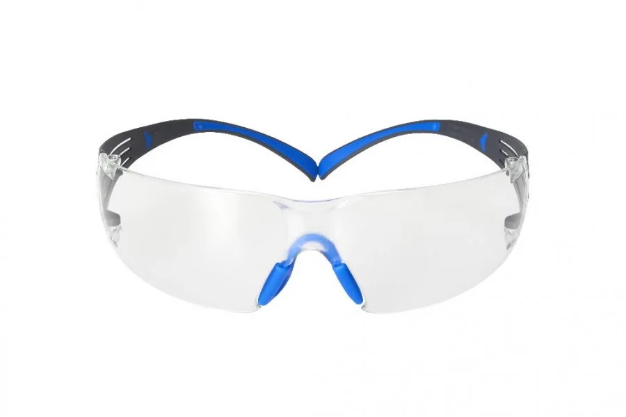 Apsauginiai akiniai SecureFit 400 K+N, skaidrūs SF401SGAF SF401SGAF-BLU, 3M
