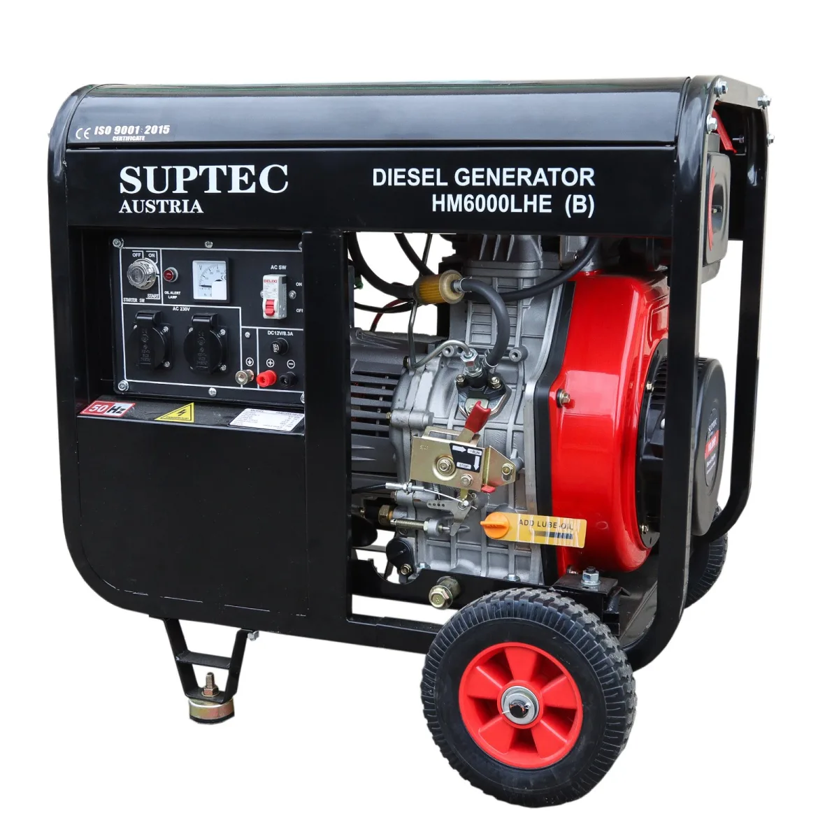Dyzelinis generatorius SUPTEC (vienfazis) HM 6000 LHE(B)