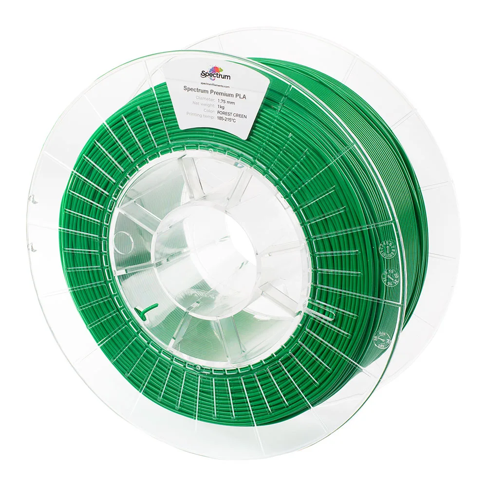 Spectrum | Premium PLA 1.75mm 1kg | Forest Green 3D plastikas
