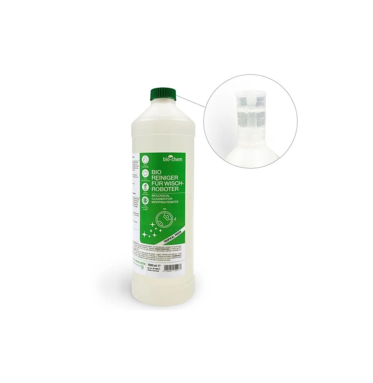 Bio valymo priemonė plovimo robotams 1000 ML