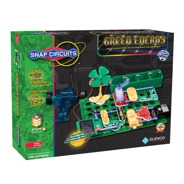 Snap Circuits Atsinaujinančios energijos rinkinys