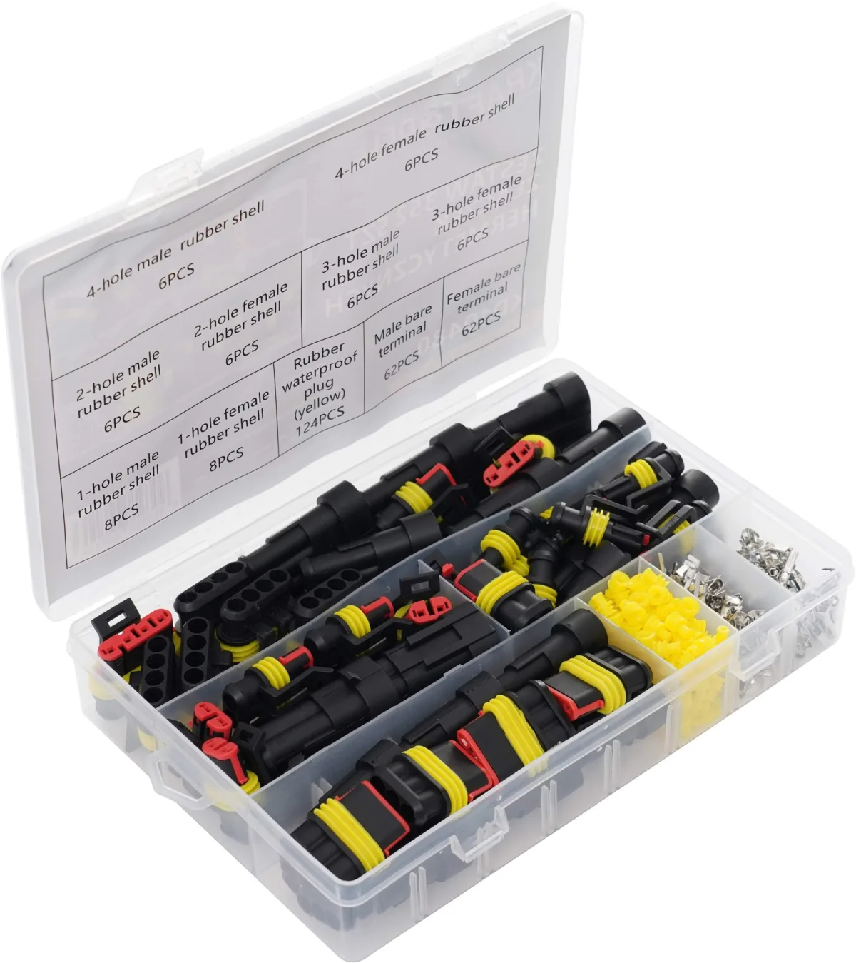 Hermetinių elektros jungčių rinkinys 352 vnt. KD10480
