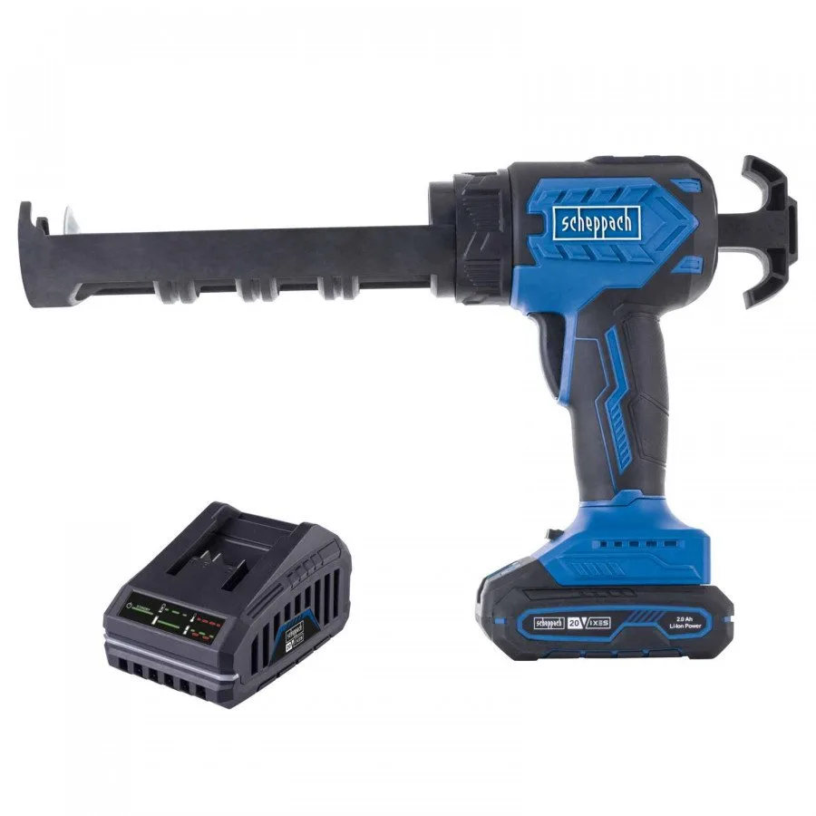 Akumuliatorinis silikono pistoletas C-SEG310-X – SET S, Scheppach