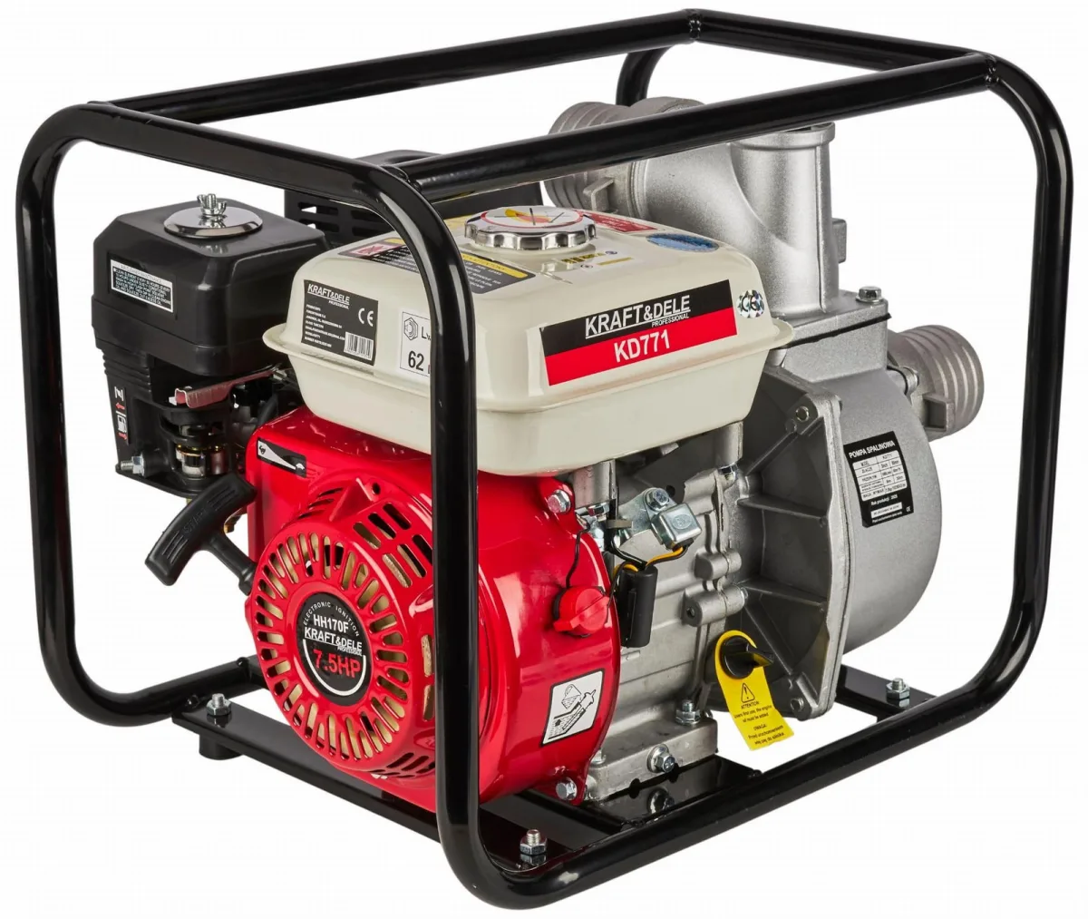 Benzininis vandens siurblys 6.5AG, 3col 1000L/MIN KD771