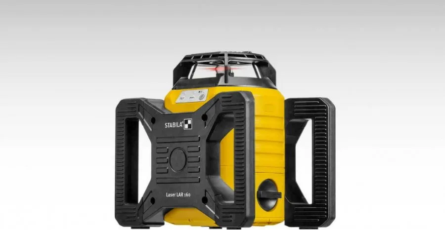 Lazerinis rotacinis nivelyras LAR 160 + imtuvas REC 160 RG, raudonas, Stabila