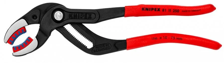 Replės sifonams ir plastikinėms jungtims 250 mm, Knipex