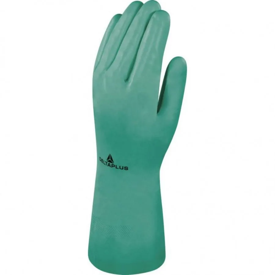 Pirštinės, nitrilas, Nitrex VE801, 33 cm , žalios , Delta Plus