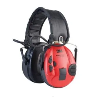 Hearing protection Peltor SportTac 26dB, red/black MT16H210F MT16H210F-478-RD, 3M
