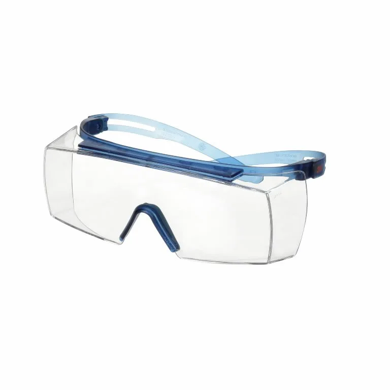 Apsauginiai akiniai, SF3701, skaidrūs, nesibraižantys, neras SF3701SGAF-BLUE, 3M