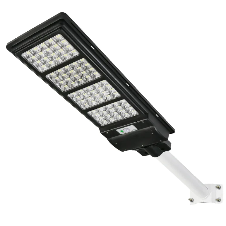Gatvės šviestuvas su saulės baterija 120W ir laikikliu