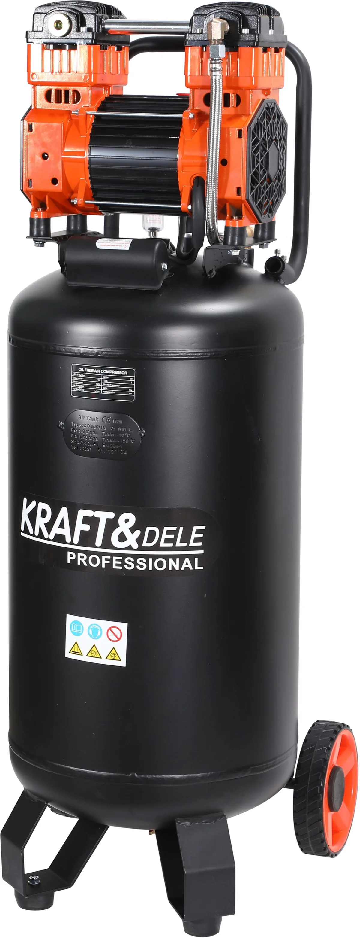 Alyvos nenaudojantis oro kompresorius 100l 3000W KD1389