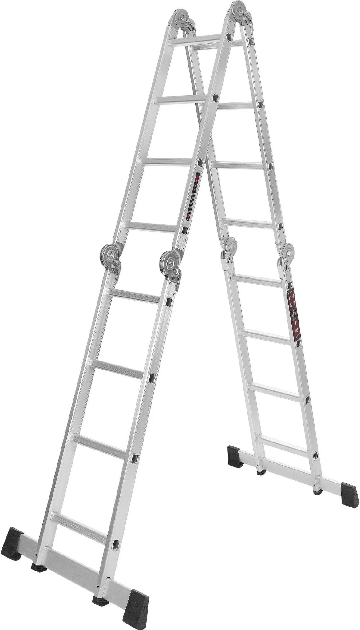 Kopėčios su platforma 4x4, 460 cm KD4071