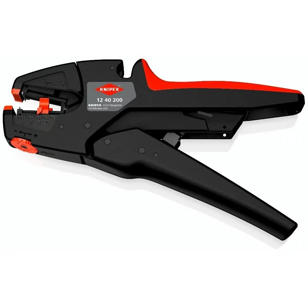 Replės laidų nuvalymui 200mm (0.03–10.0 mm²) KNIPEX Evostrip