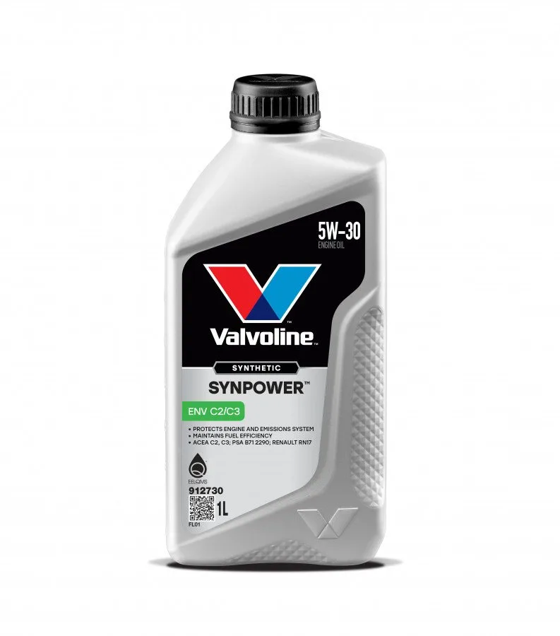 Alyva varikliui SYNPOWER ENV C2/C3 5W30 , Valvoline