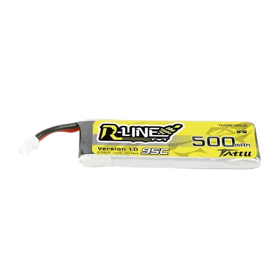 Akumuliatorius Tattu R-Line 500mAh 1S 3.7V 95C – PH2.0 (1vnt)