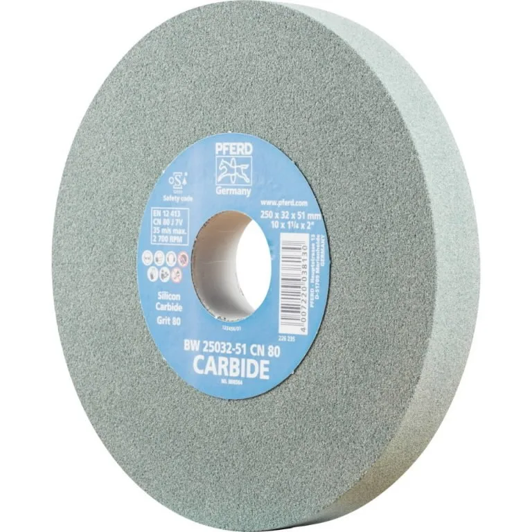 Šlifavimo diskas BW CN CARBIDE 250x32/51mm P80, Pferd