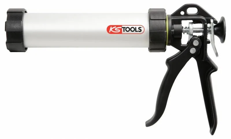 Pistoletas silikonui, klijams išspausti, rankinis, 310 ml 310 ml 340mm, KS Tools