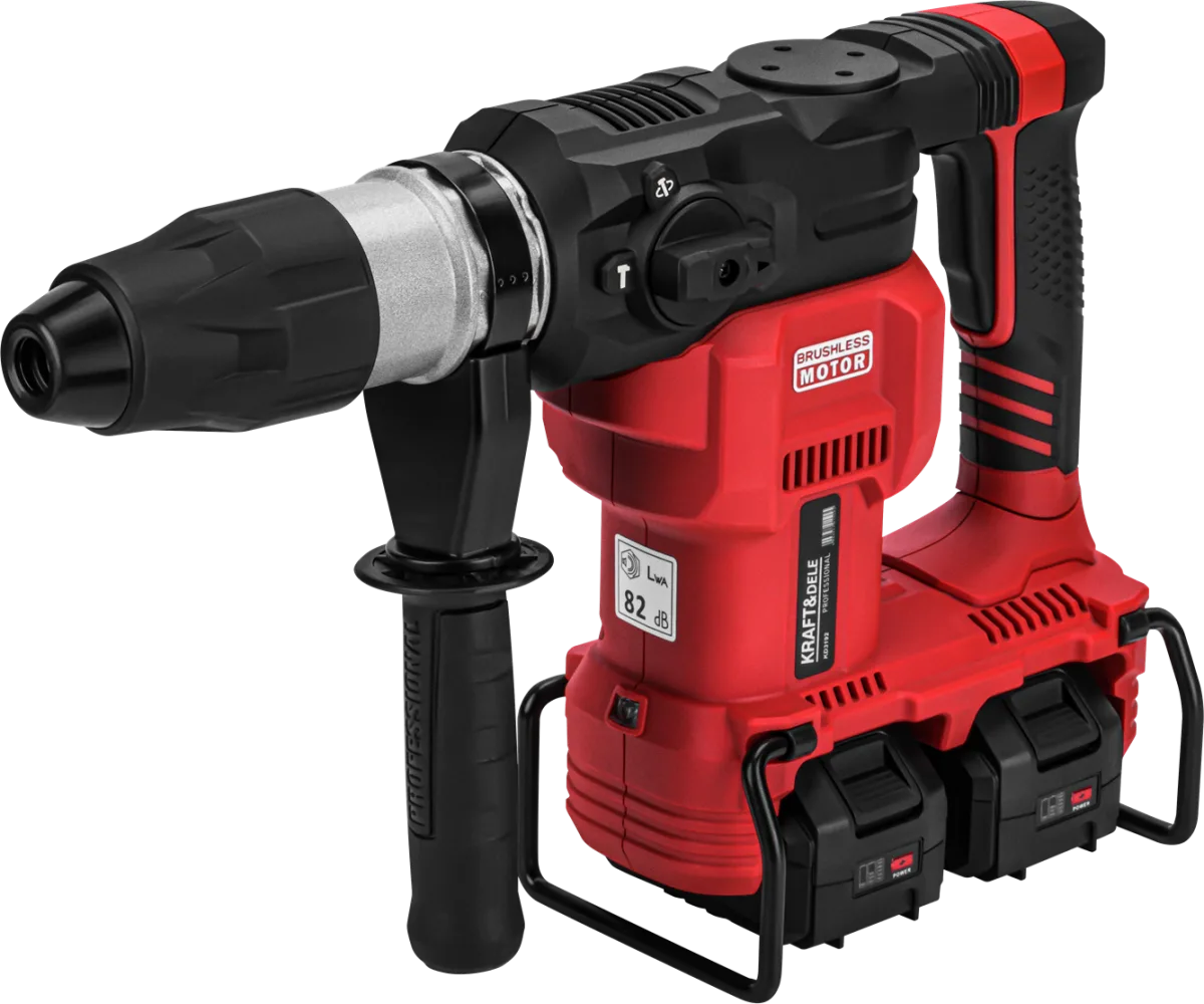 Akumuliatorinis smūginis gręžtuvas 42V 10J bešepetėlinis 2 x 4Ah KD3192