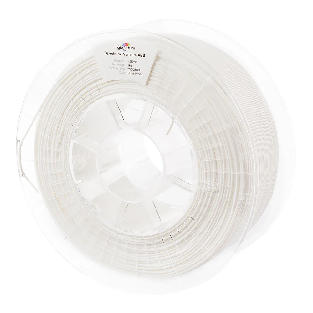 Spectrum | Smart ABS 1.75mm 1kg | Polar White 3D plastikas