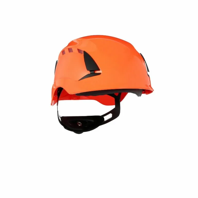 Apsauginis šalmas SecureFit, ventiliuojamas, oranžinis X5507 X5507V-CE, 3M