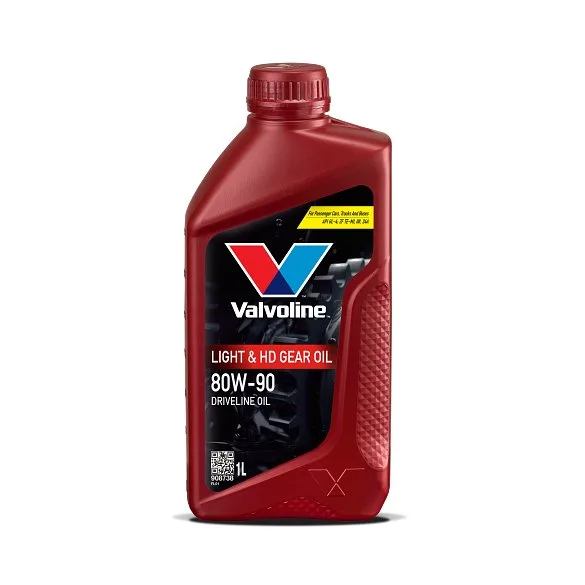 Transmisijos alyva LIGHT & HD GEAR OIL 80W90 , Valvoline