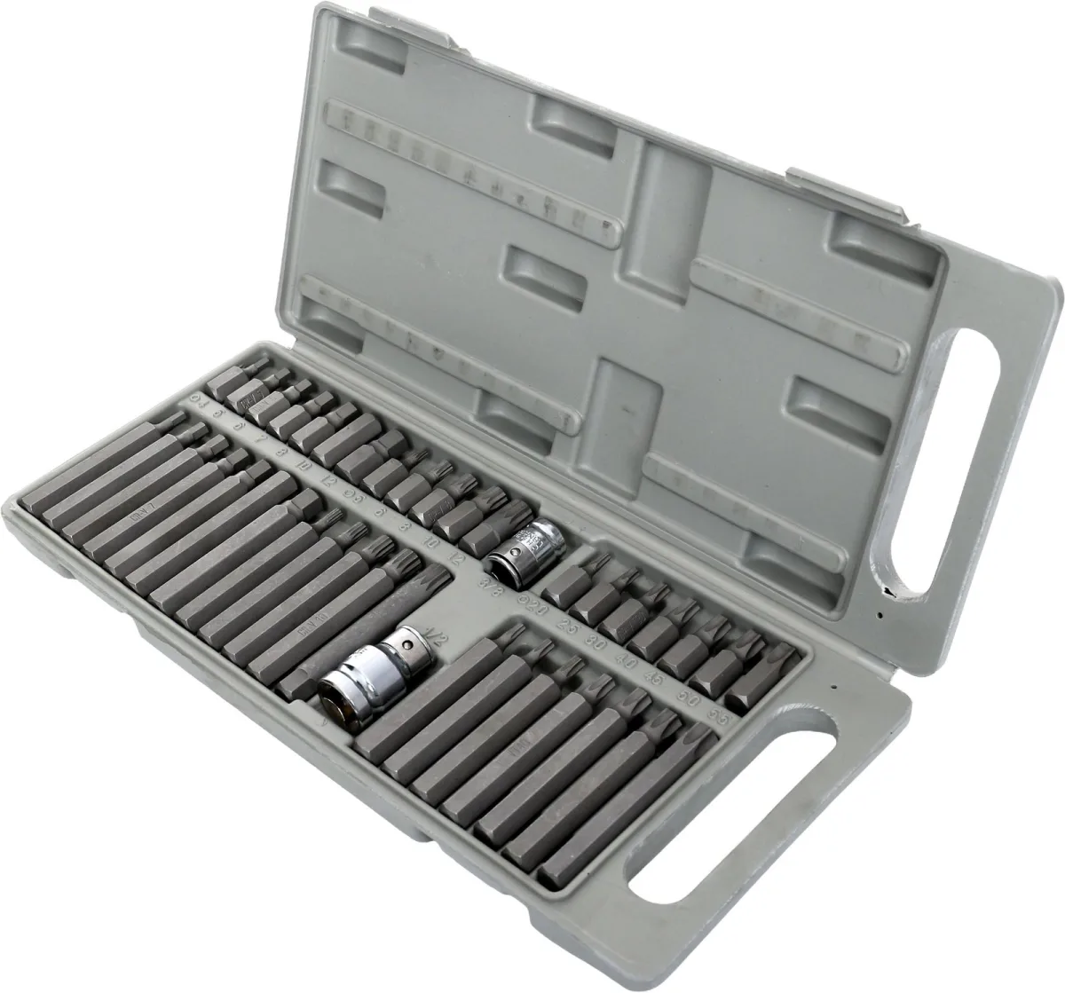 Specialių antgalių rinkinys HEX, TORX, SPLINE, 40 vnt. KD10219