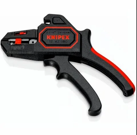 Replės laidų nuizoliavimui 0,2–6 mm2 kabeliams, Knipex