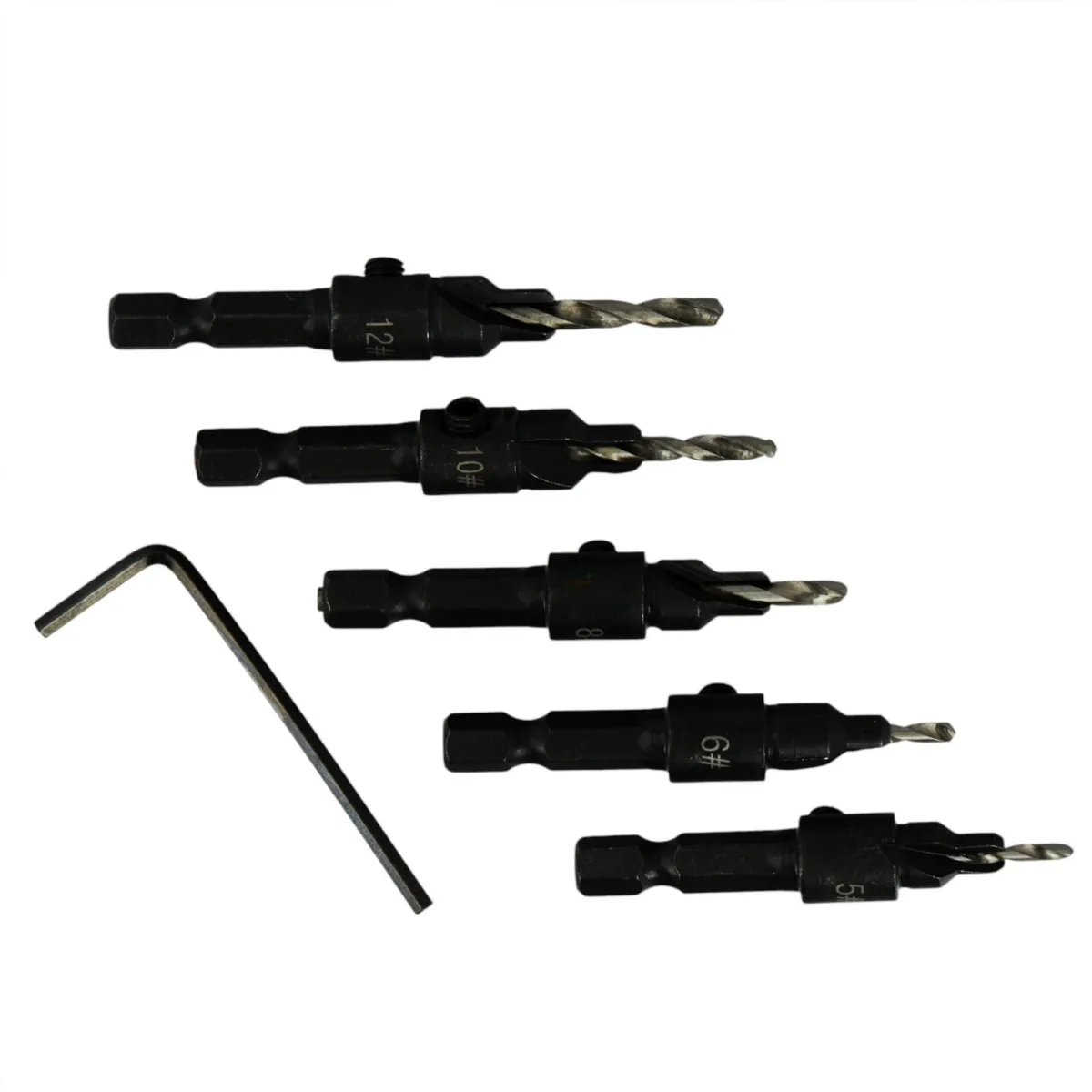 Rinkinys konfirmatų grąžtams 5 vnt. KD10796