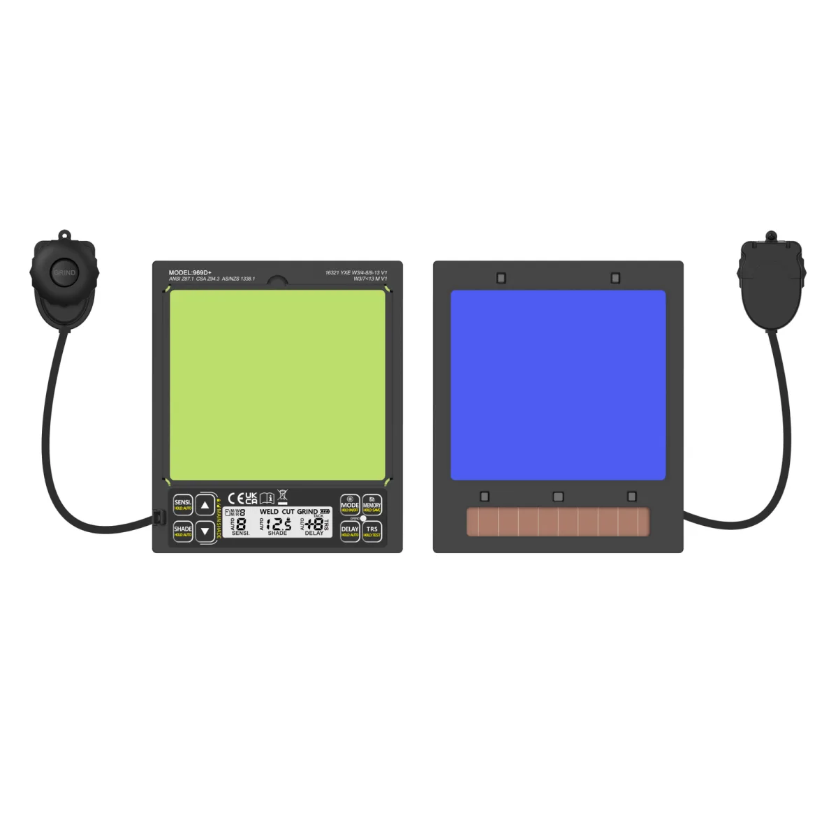 Automatinis skaitmeninis filtras suvirintojo skydeliui YXE-959D PRO