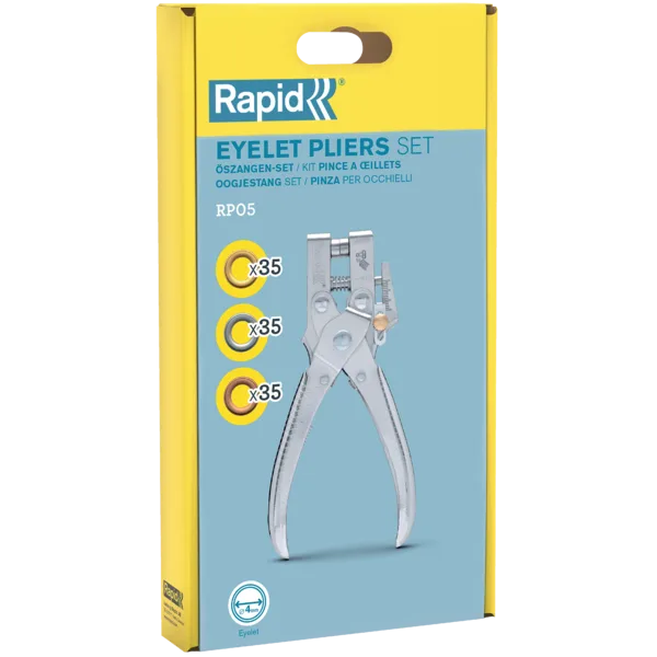Replės RP05 skirtos 4mm kilpoms + 100 kilpų, Rapid