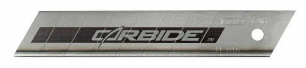 Laužomos geležtės CARBIDE 18mm 50vnt, Stanley