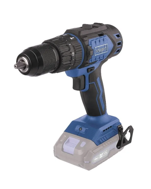 Akumuliatorinis suktuvas/gręžtuvas BC-CD60-X 20V, korpusas, Scheppach