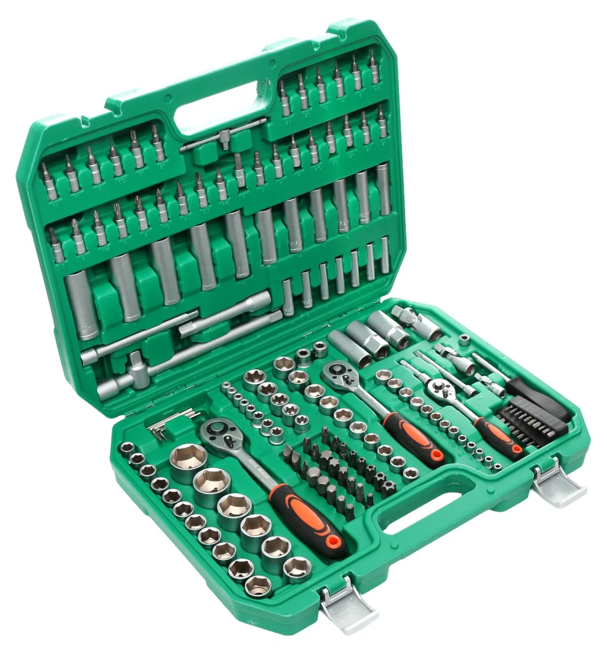 Profesionalus TORX galvučių ir raktų rinkinys, 172 dalys Kraft&Dele KD308