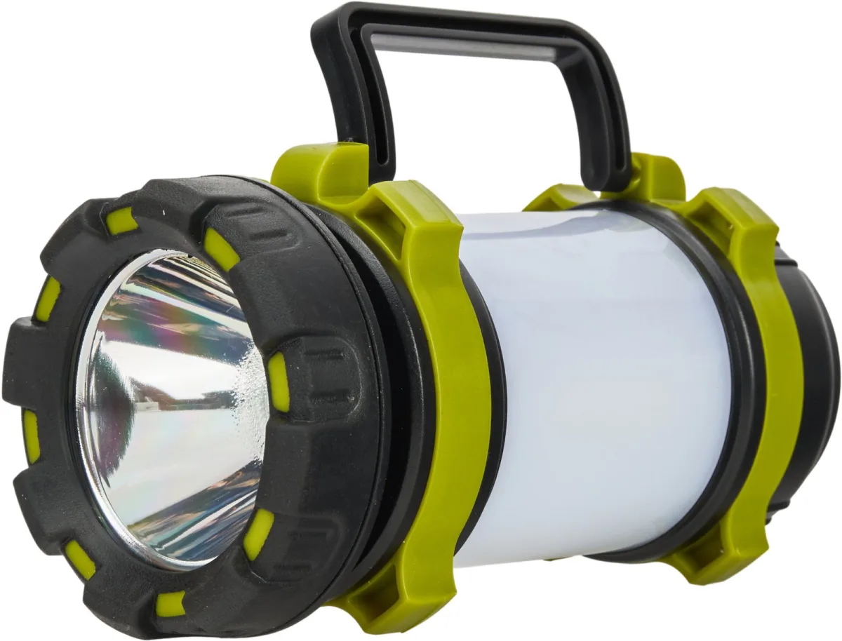 Prožektorius T6LED, 40SMD LED, 20RED LED turistinis KD1240