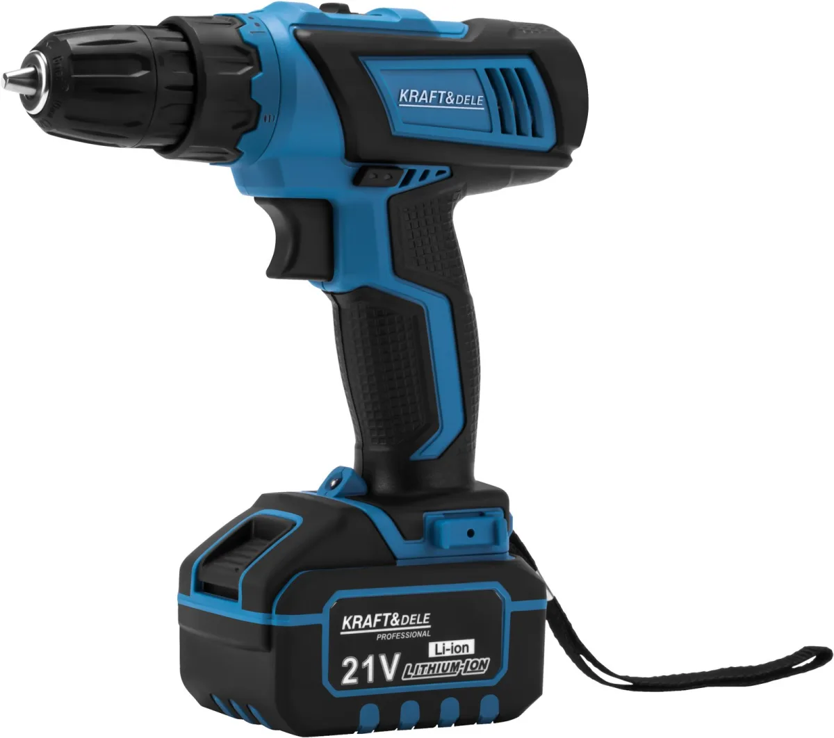 Grąžtų-suktuvų komplektas 21V 2Ah + priedai KD3355