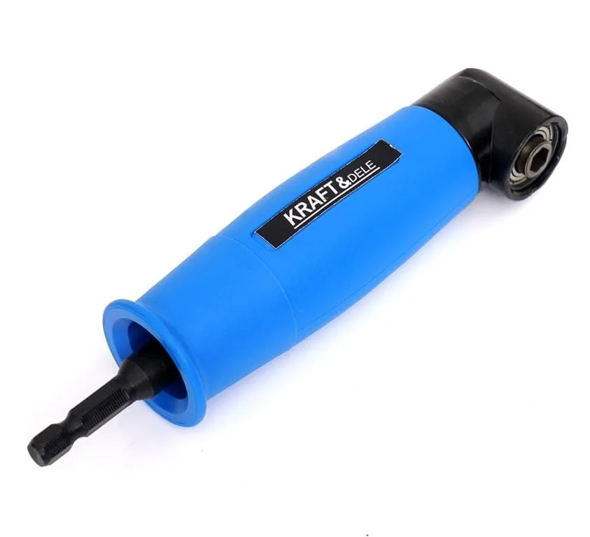 Kampinis adapteris 90° HEX 1/4" 155 mm suktuvui KD10798