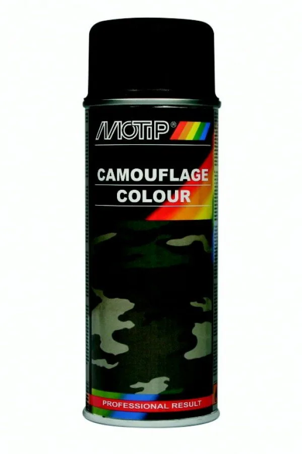 Purškiami dažai MOTIP Camouflage RAL 8027 brown 400ml, Motip