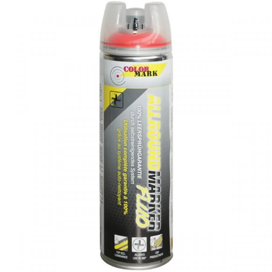 Žym?jimo dažai Allroundmarker Fluo 360 geltoni 500ml, Motip