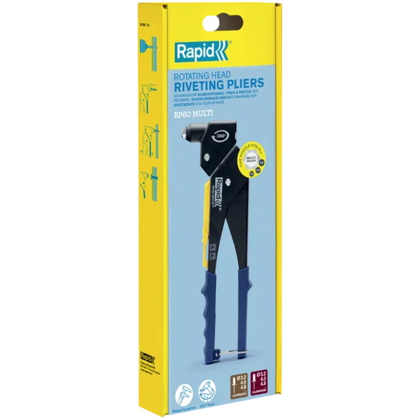 Kniediklis RP60 MULTI 360° pasukama galvute, Rapid