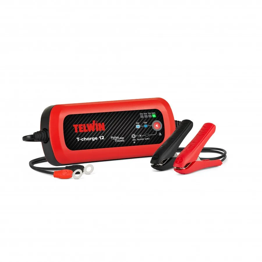 Automatinis, drėgmei atsparus įkroviklis T-Charge 12 EVO, Li 6/12V, Telwin